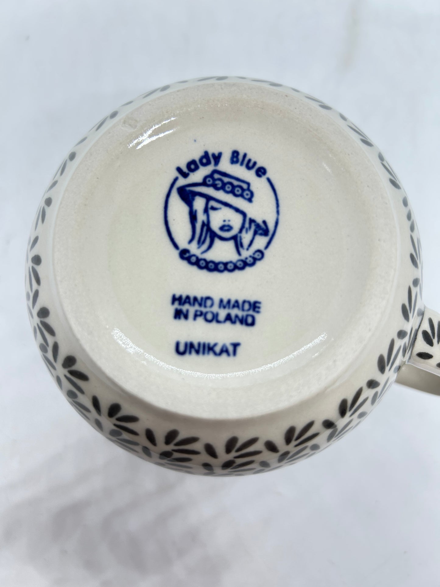 Lady Blue 16 oz Bubble Mug - 011 - U3