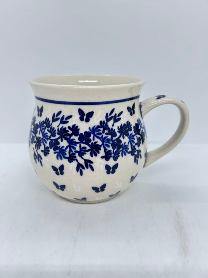 Lady Blue 16 oz Bubble Mug - 008 - U3