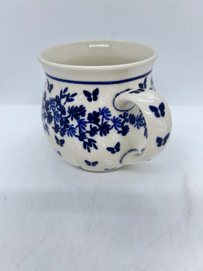 Lady Blue 16 oz Bubble Mug - 008 - U3