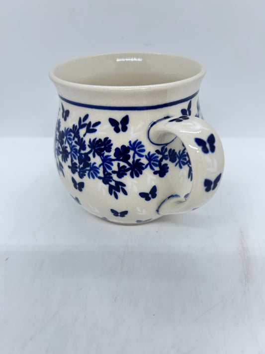 Lady Blue 16 oz Bubble Mug - 008 - U3