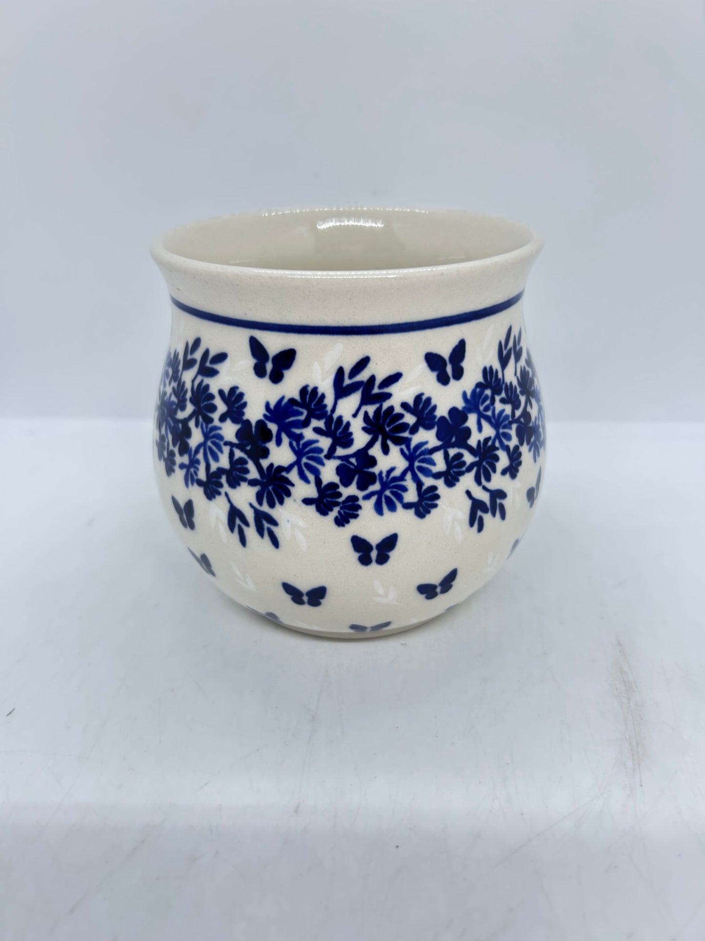 Lady Blue 16 oz Bubble Mug - 008 - U3