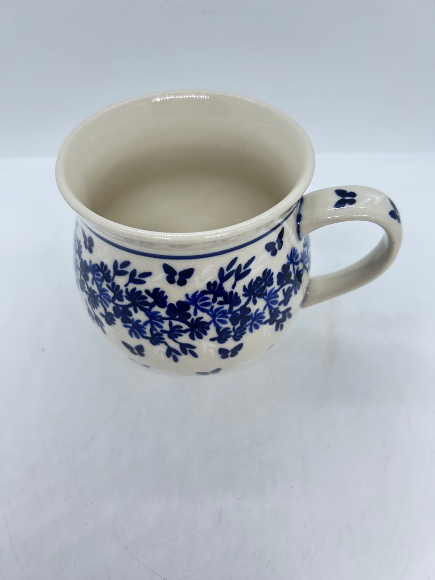 Lady Blue 16 oz Bubble Mug - 008 - U3