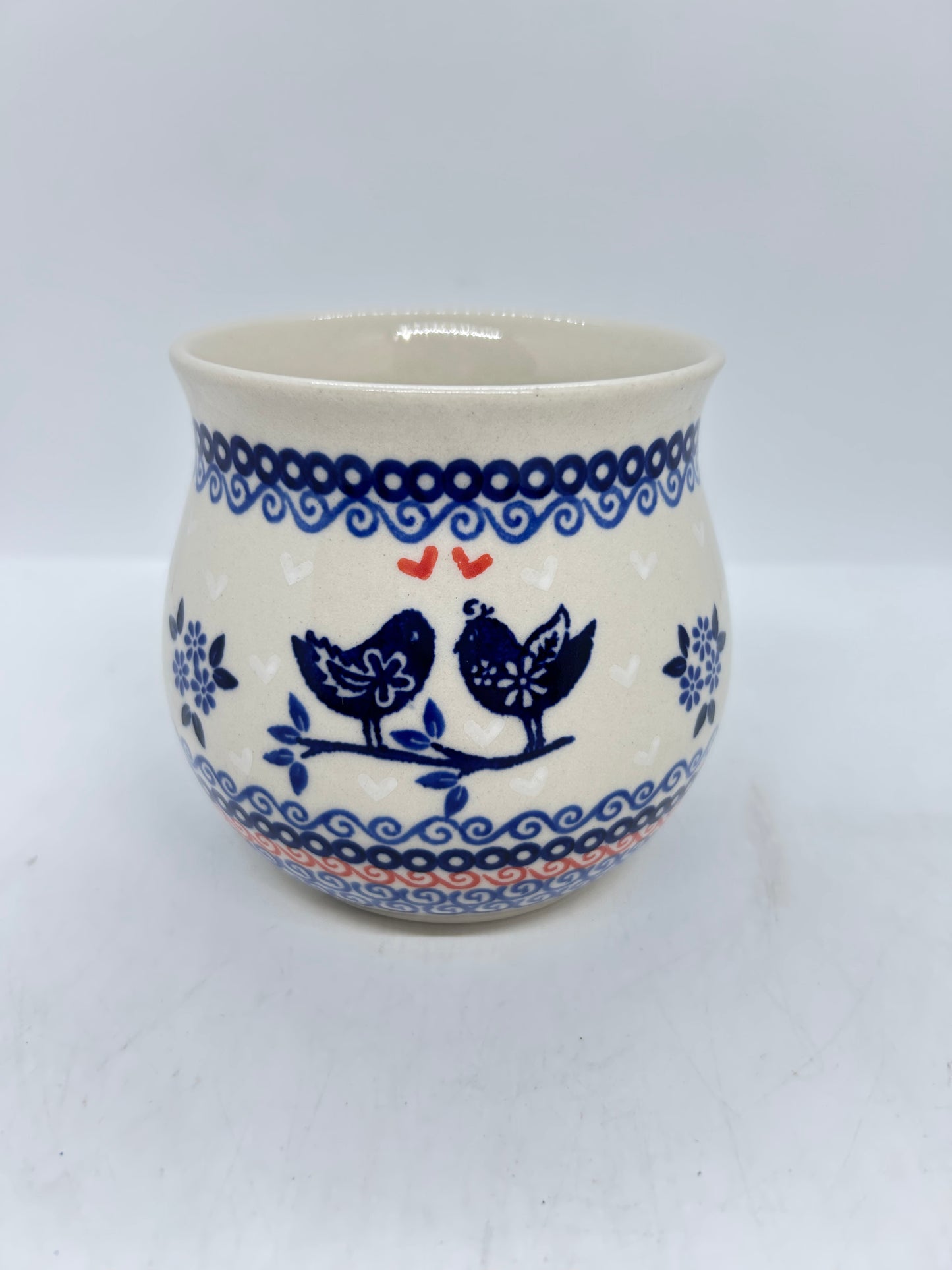 Lady Blue 16 oz Bubble Mug - 022 - U3