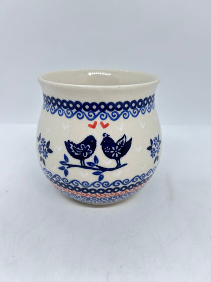 Lady Blue 16 oz Bubble Mug - 022 - U3