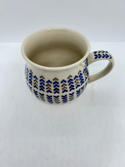 Pottery Misfit - Lady Blue 16 oz Bubble Mug - 002 - U3