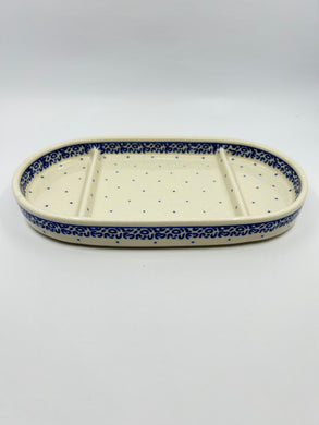 Divided Oval Tray - 0056 ~ T1!