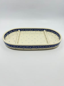 Divided Oval Tray - 0056 ~ T1!