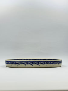 Divided Oval Tray - 0056 ~ T1!