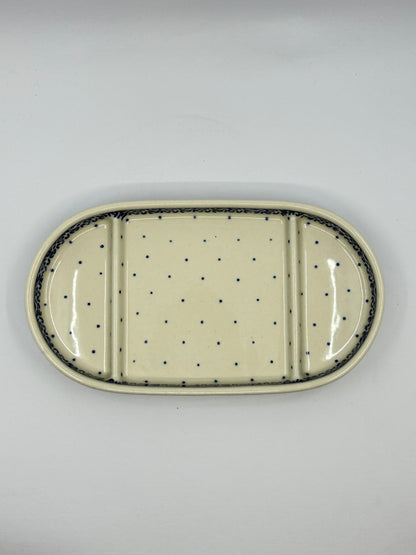 Divided Oval Tray - 0056 ~ T1!