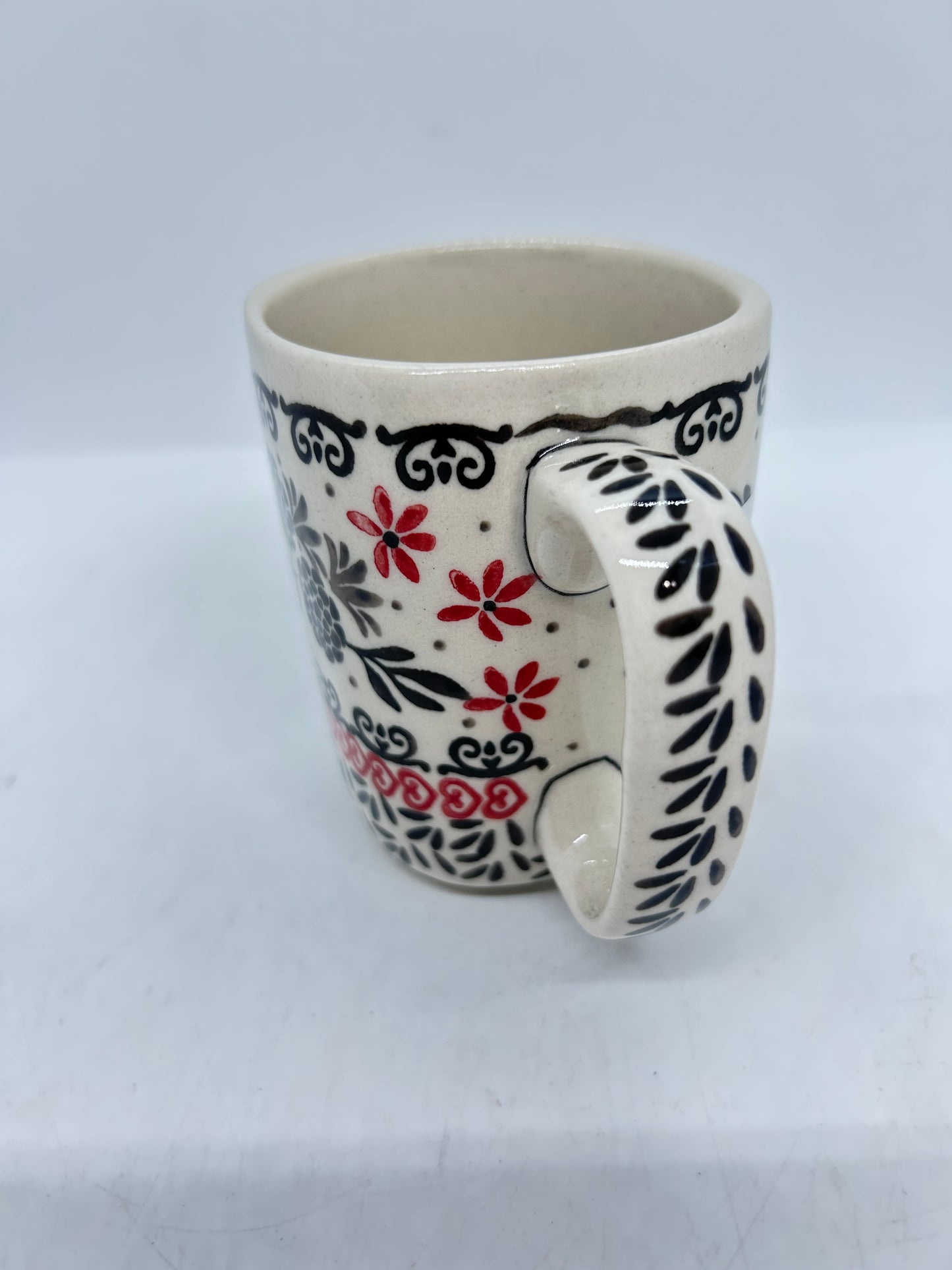 Lady Blue Square Mug - 011 - U3