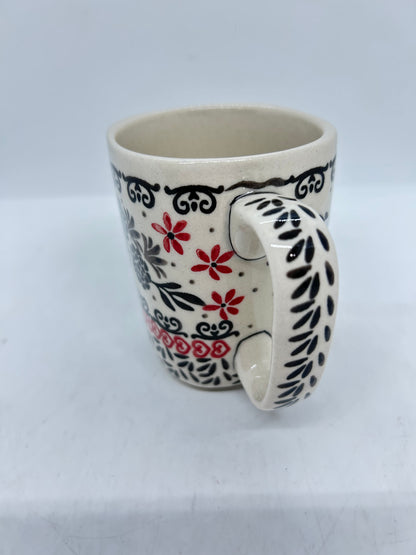 Lady Blue Square Mug - 011 - U3