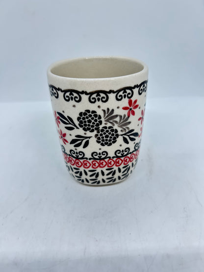 Lady Blue Square Mug - 011 - U3