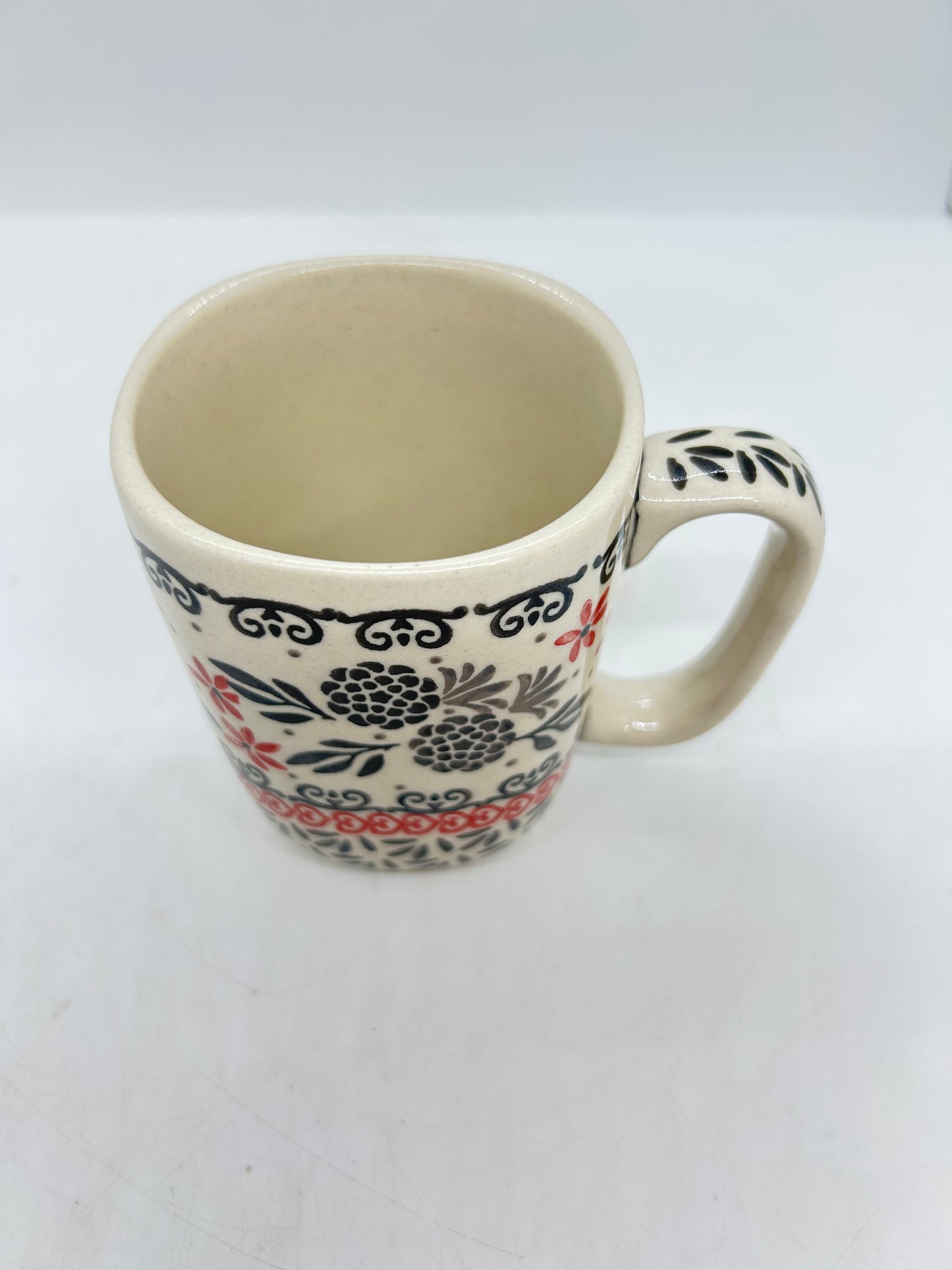 Lady Blue Square Mug - 011 - U3