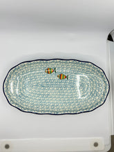 Load image into Gallery viewer, Tray ~ Scalloped Oval ~ 6.25 x 12.5 inch ~ 2540X - T4!