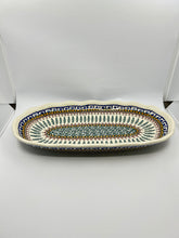 Load image into Gallery viewer, Tray ~ Scalloped Oval ~ 6.25 x 12.5 inch ~ 0192 - T4!