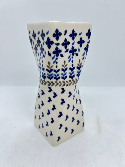 Lady Blue Twisted Vase - 005 - U3