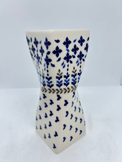 Lady Blue Twisted Vase - 005 - U3