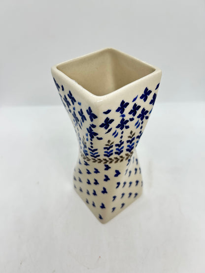 Lady Blue Twisted Vase - 005 - U3