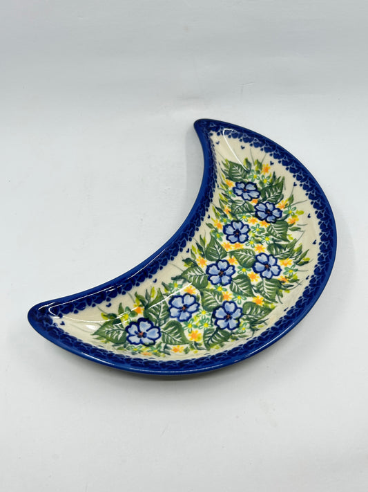 Kalich Moon Bowl - Blue Violets - U