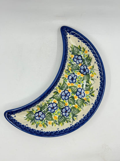 Kalich Moon Bowl - Blue Violets - U
