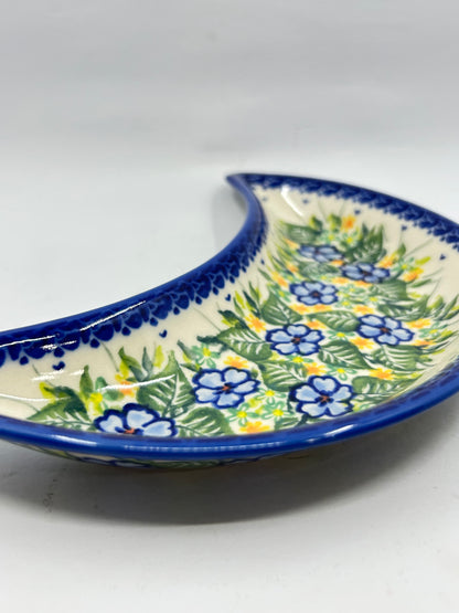 Kalich Moon Bowl - Blue Violets - U