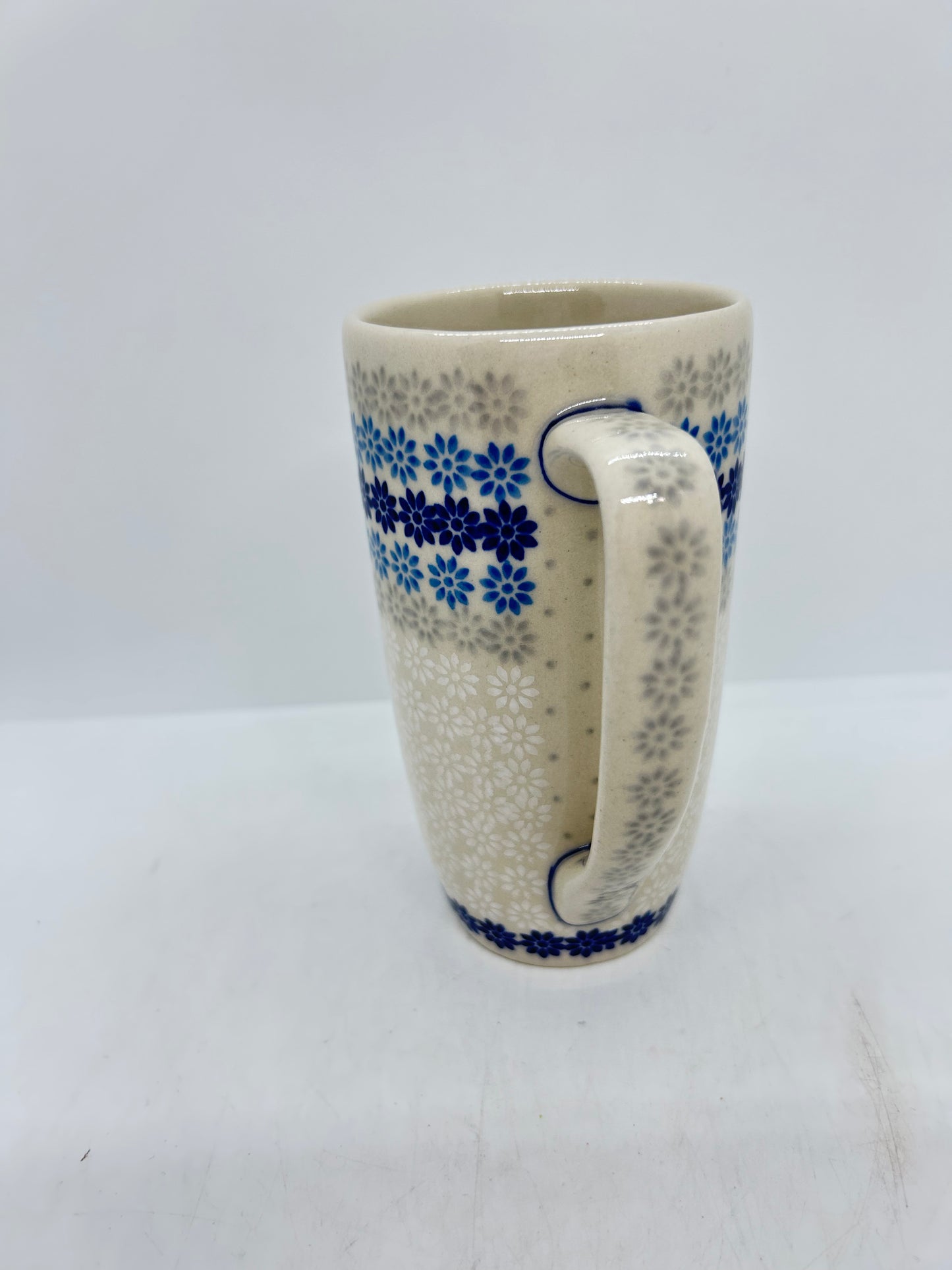 Lady Blue Latte Mug - 038 - U1