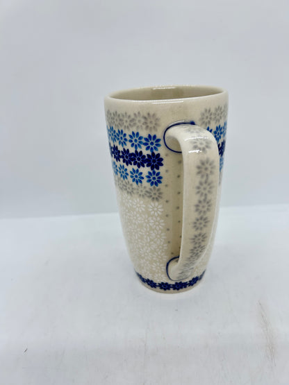 Lady Blue Latte Mug - 038 - U1
