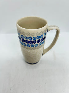 Lady Blue Latte Mug - 038 - U1