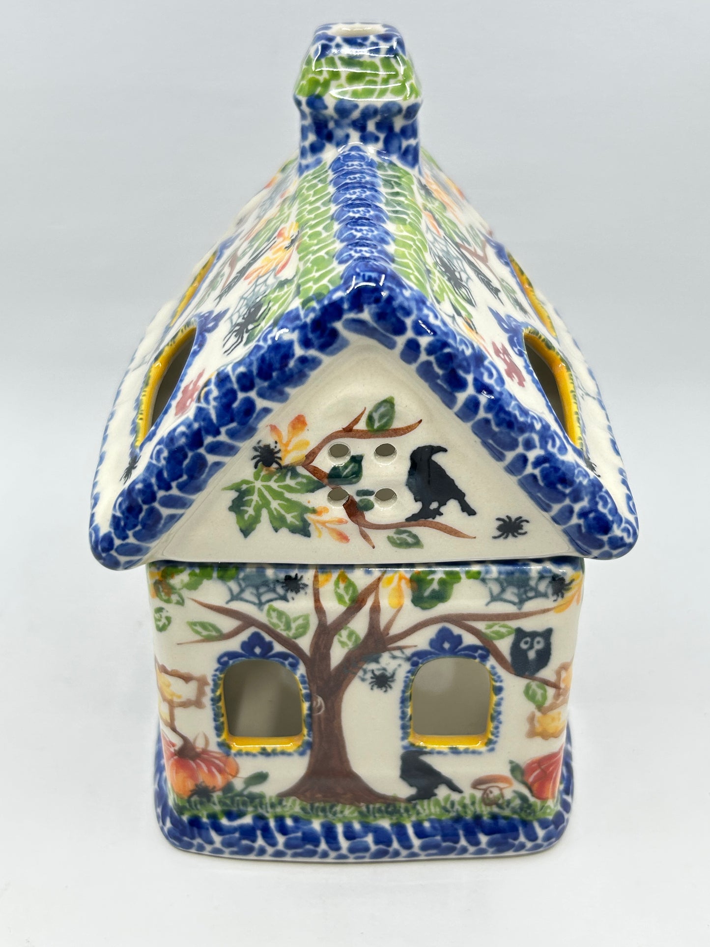Large House Luminary - Fall & Pumpkin - A1