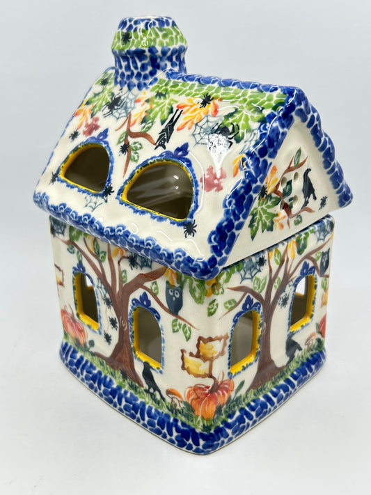 Large House Luminary - Fall & Pumpkin - A1