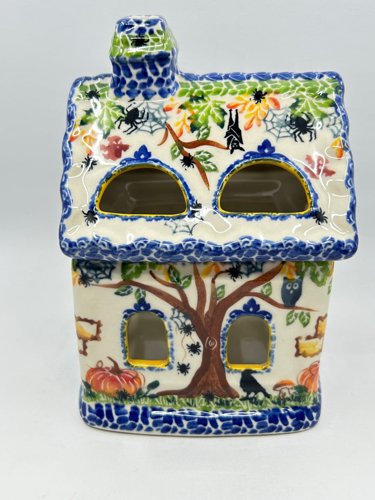 Large House Luminary - Fall & Pumpkin - A1