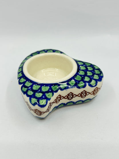 Heart Shaped Tea Light Holder- 3.25" W ~ 0020A - T1*