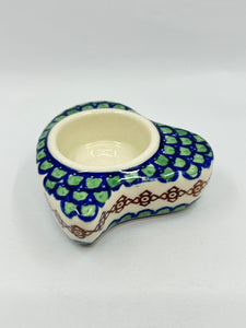 Heart Shaped Tea Light Holder- 3.25" W ~ 0020A - T1*