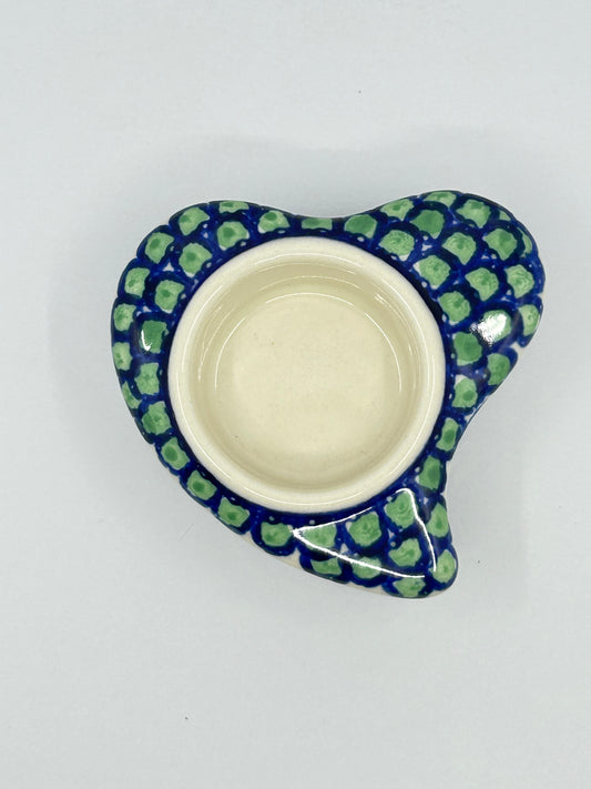 Heart Shaped Tea Light Holder- 3.25" W ~ 0020A - T1*