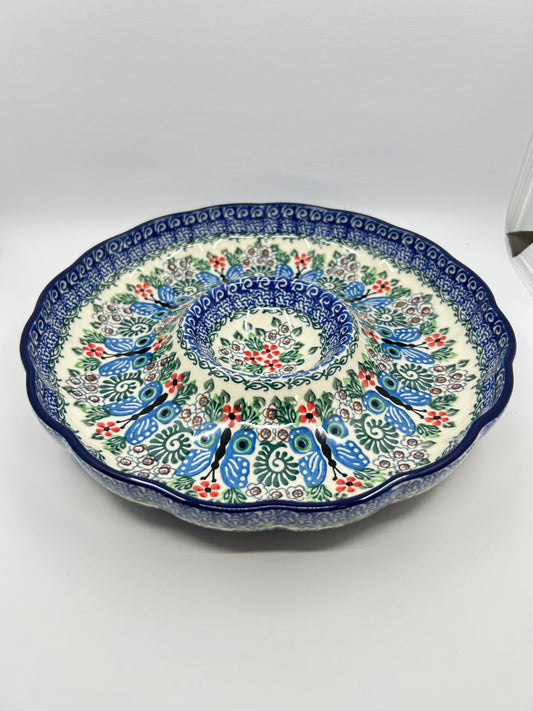 Bowl ~ Chip & Dip ~ 10W x 1.75D ~ U1955 ~ U3!