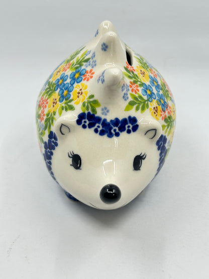 Hedgehog Piggy Bank - Spring Fling - U