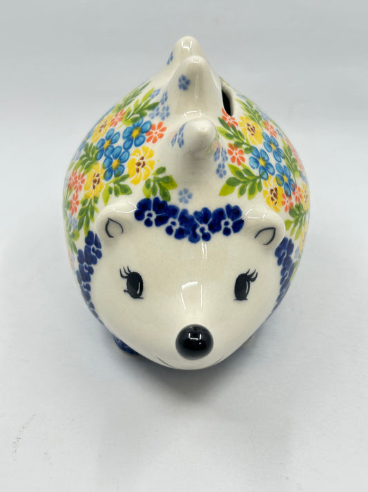 Hedgehog Piggy Bank - Spring Fling - U