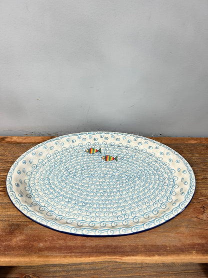 Oval Platter ~ 14.5” x 10” ~ 2540X - T4!