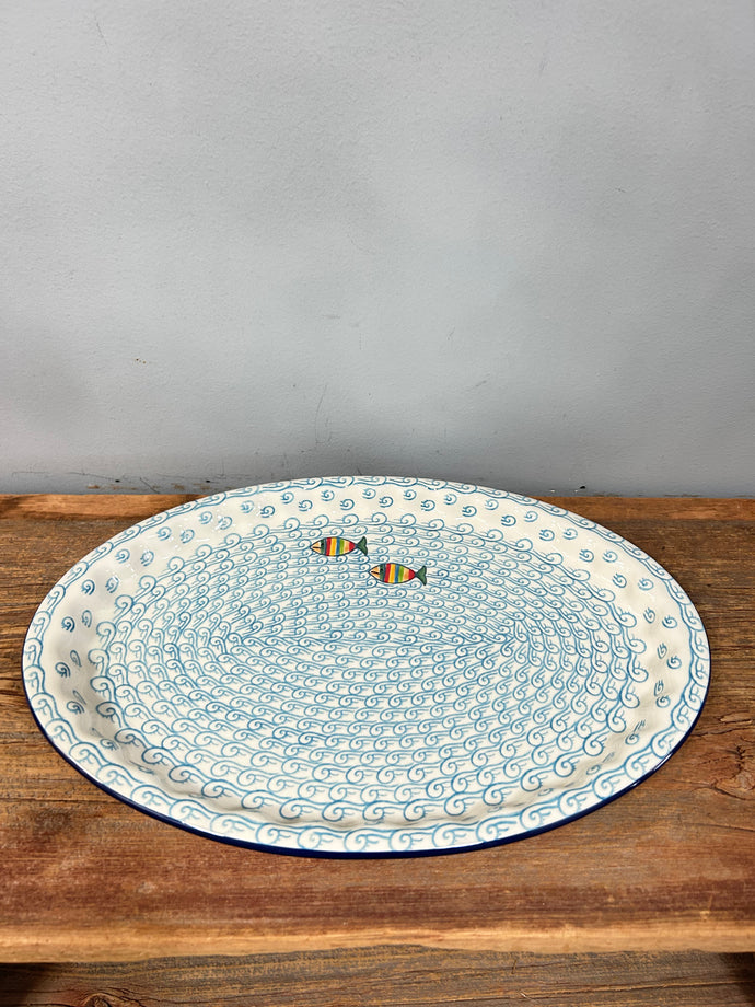 Oval Platter ~ 14.5” x 10” ~ 2540X - T4!