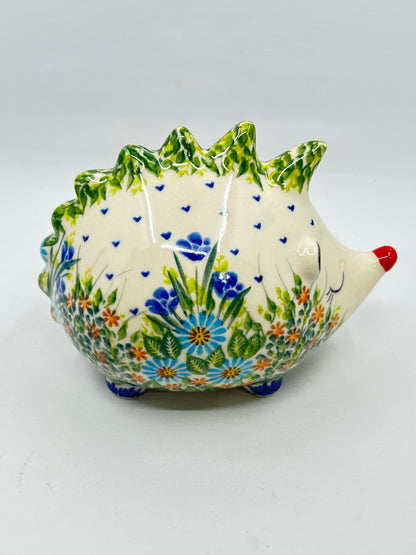 Hedgehog Piggy Bank - Floral Field - U