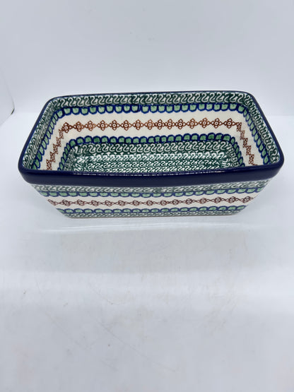 Baker ~ Loaf Pan ~  8”L x 4.5”W x 3”H - 020AX - T1!
