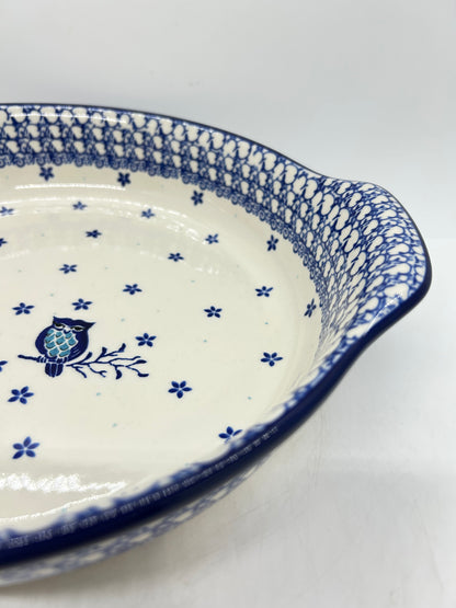 417 ~ Baker ~ Round w/ Handles ~ 10" - 2796X - T4!