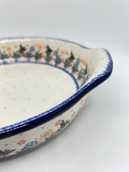 417 ~ Baker ~ Round w/ Handles ~ 10" - 2023X - T3!