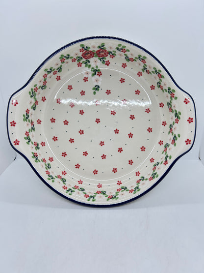 417 ~ Baker ~ Round w/ Handles ~ 10" - 2352X - T3!