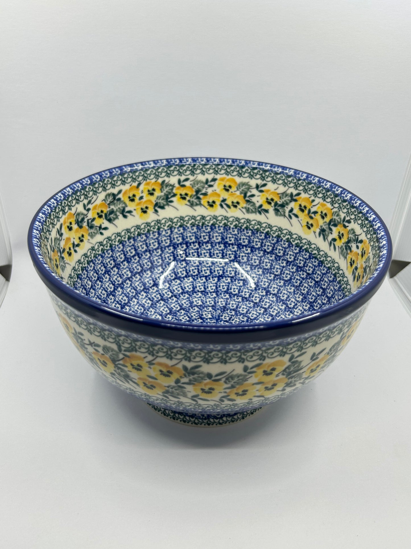 Large Pedestal Bowl ~ 3299X - T4!