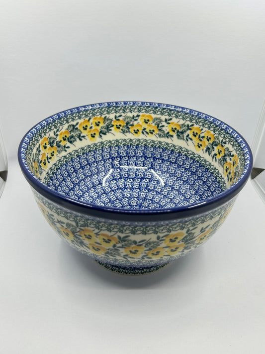 Large Pedestal Bowl ~ 3299X - T4!
