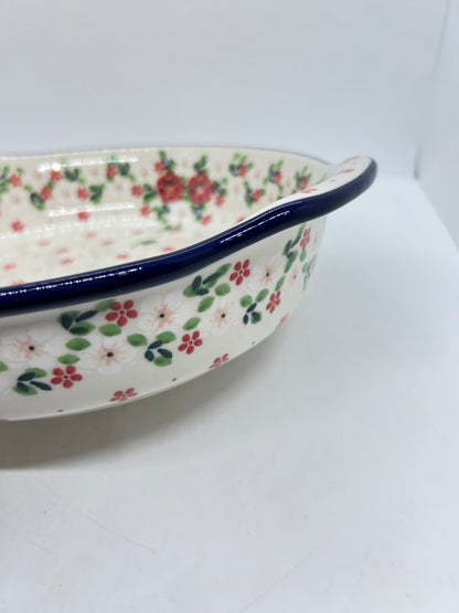 417 ~ Baker ~ Round w/ Handles ~ 10" - 2352X - T3!