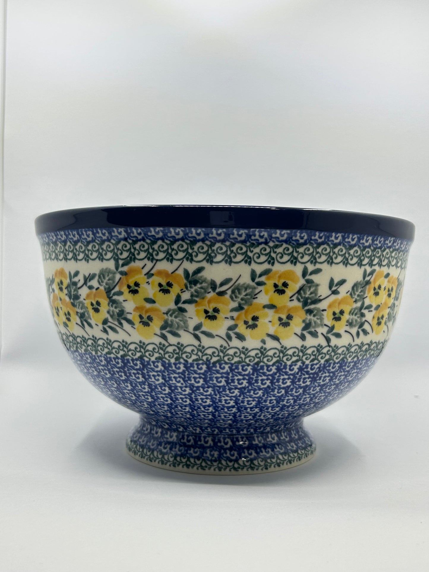 Large Pedestal Bowl ~ 3299X - T4!