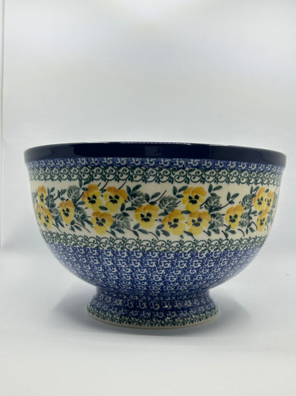 Large Pedestal Bowl ~ 3299X - T4!