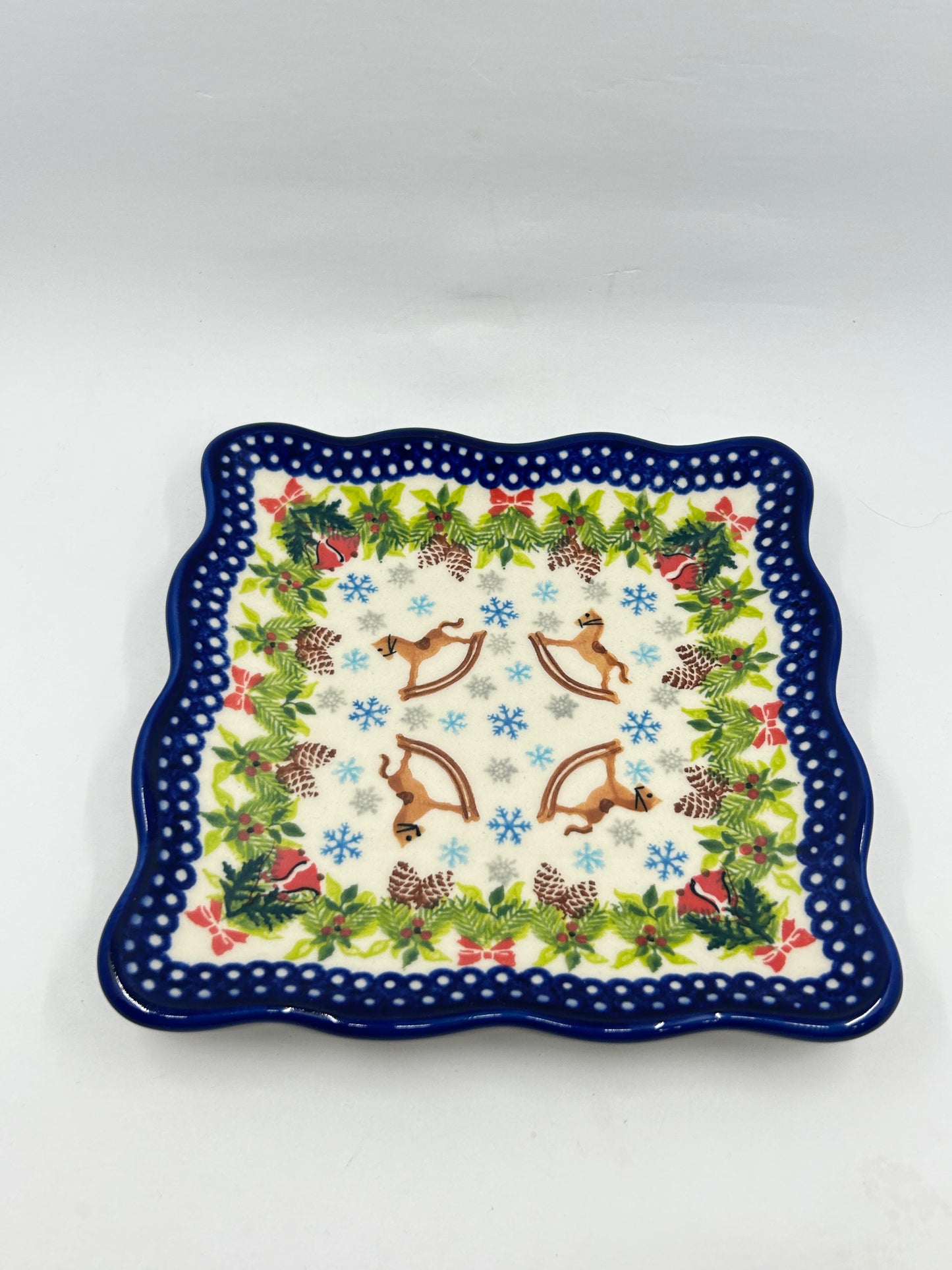 Square Plate - Rocking Horse - U#1